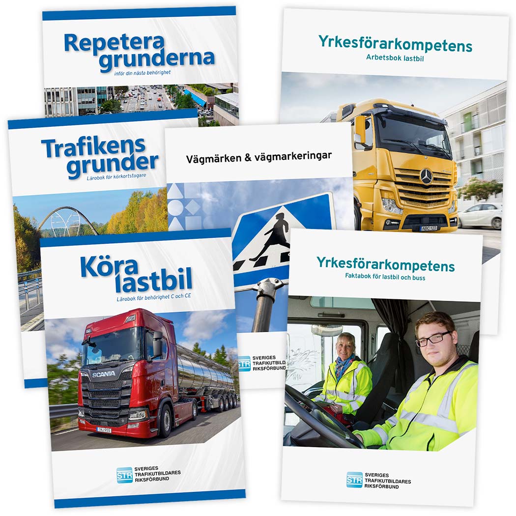 Paket, Köra Lastbil Med Yrkesförarkompetens Och Trafikens Grunder