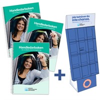 50 st Handledarboken™ + STR-bokhylla i papp