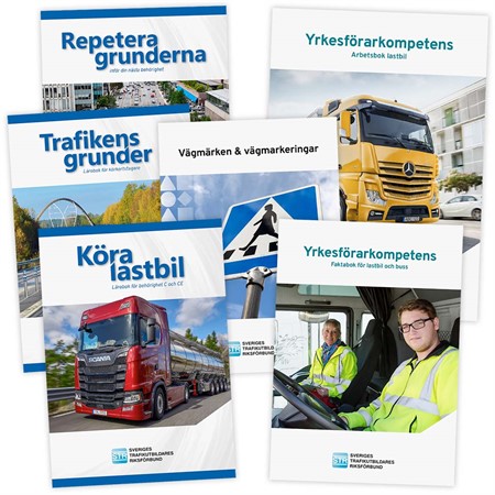 Paket, Köra Lastbil med Yrkesförarkompetens & Trafikens Grunder